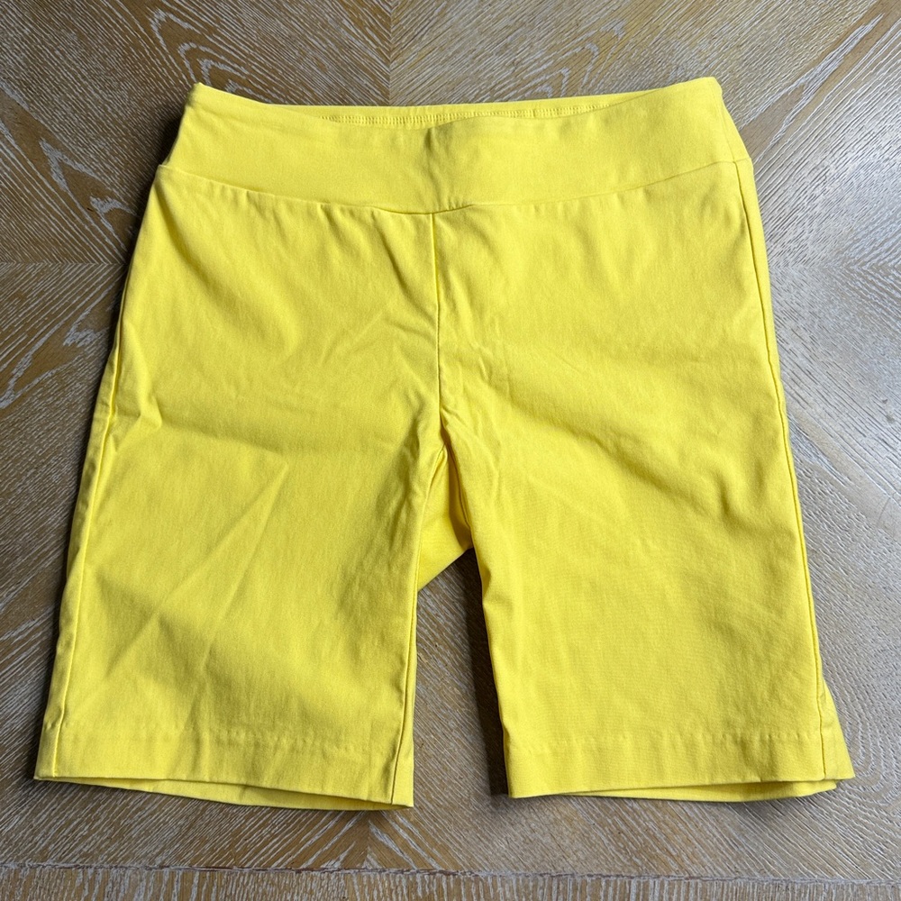 J. MCLAUGHLIN Masie Bright Yellow Shorts in 6
